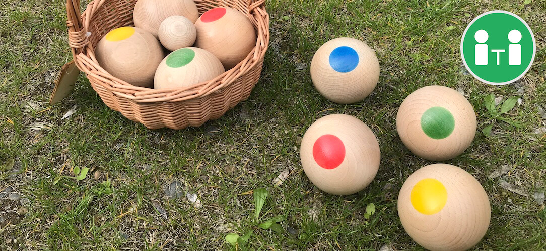 drevený petanque